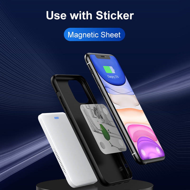 Mini portable magnetic wireless power bank